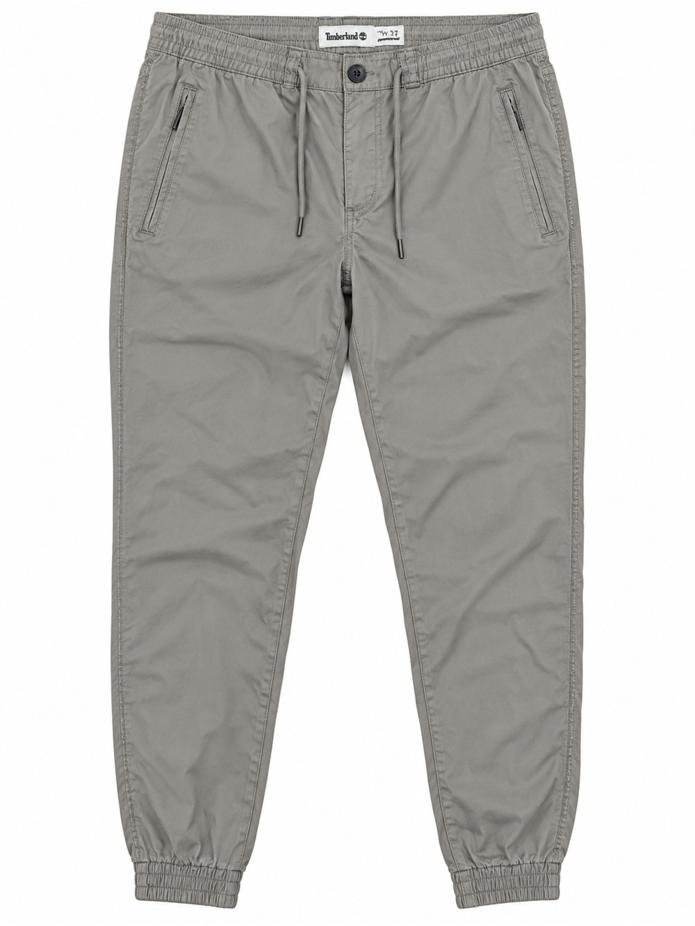 Timberland Men's Light Gray Drawstring Joggers